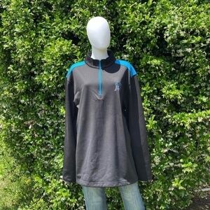 Miami Marlins Baseball Official Merch Lightweight 1/4 Zip Shirt
